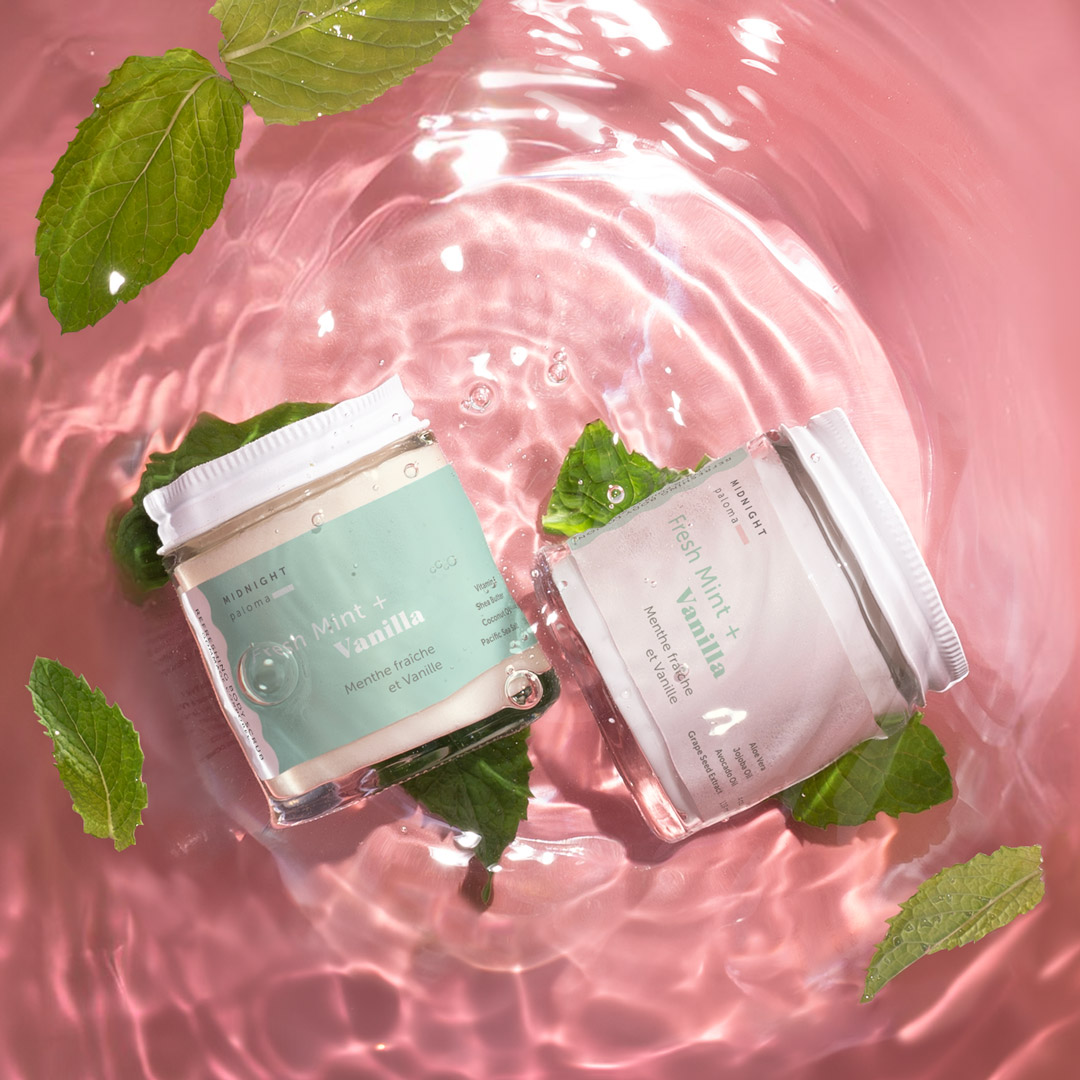 Danielle Gracioso Graphic Designer Vancouver BC Canada – Fresh Mint holiday Duo Midnight Paloma - Danielle Gracioso, Graphic Designer.