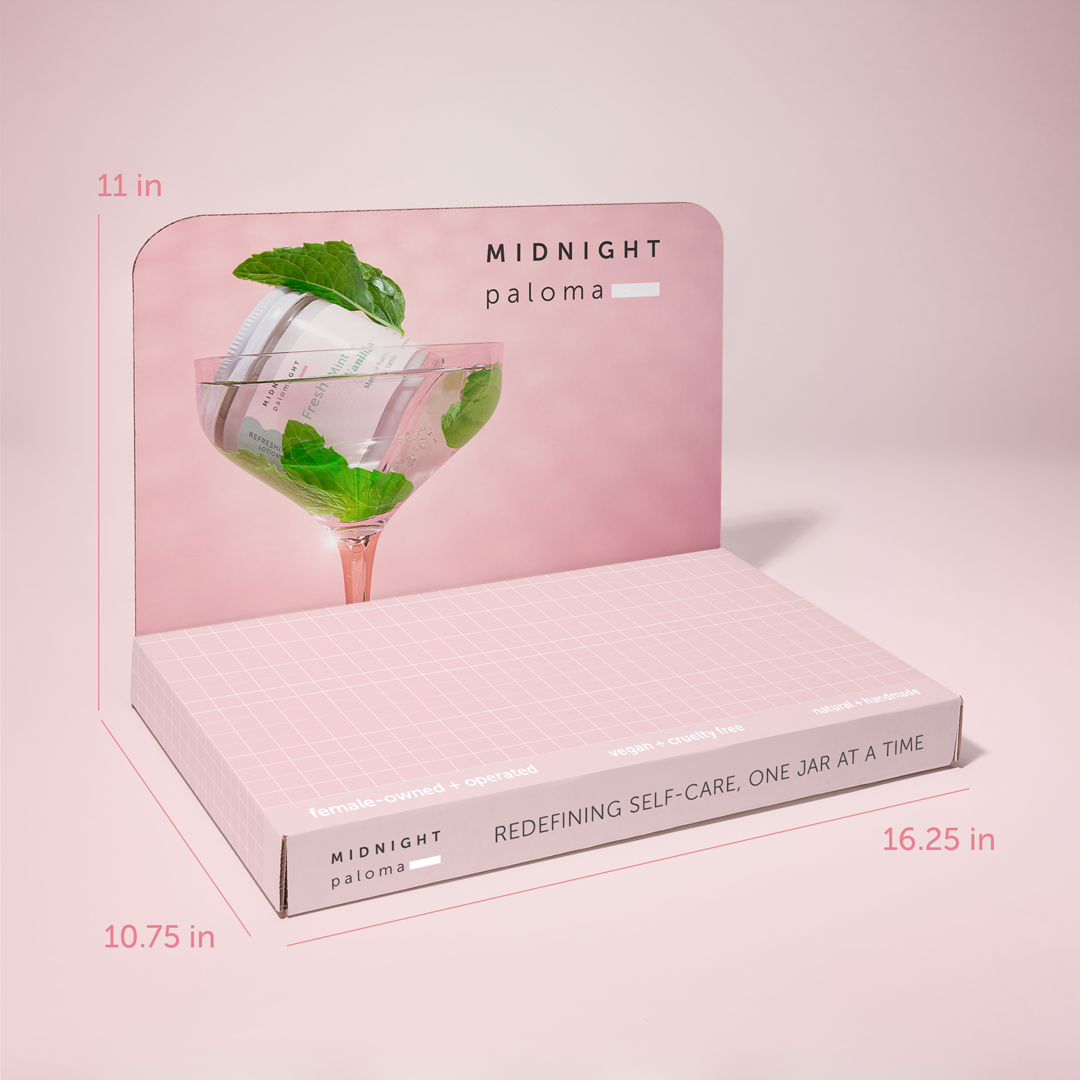 Danielle Gracioso Graphic Designer Vancouver BC Canada – Best-seller Display Midnight Paloma - Danielle Gracioso graphic designer