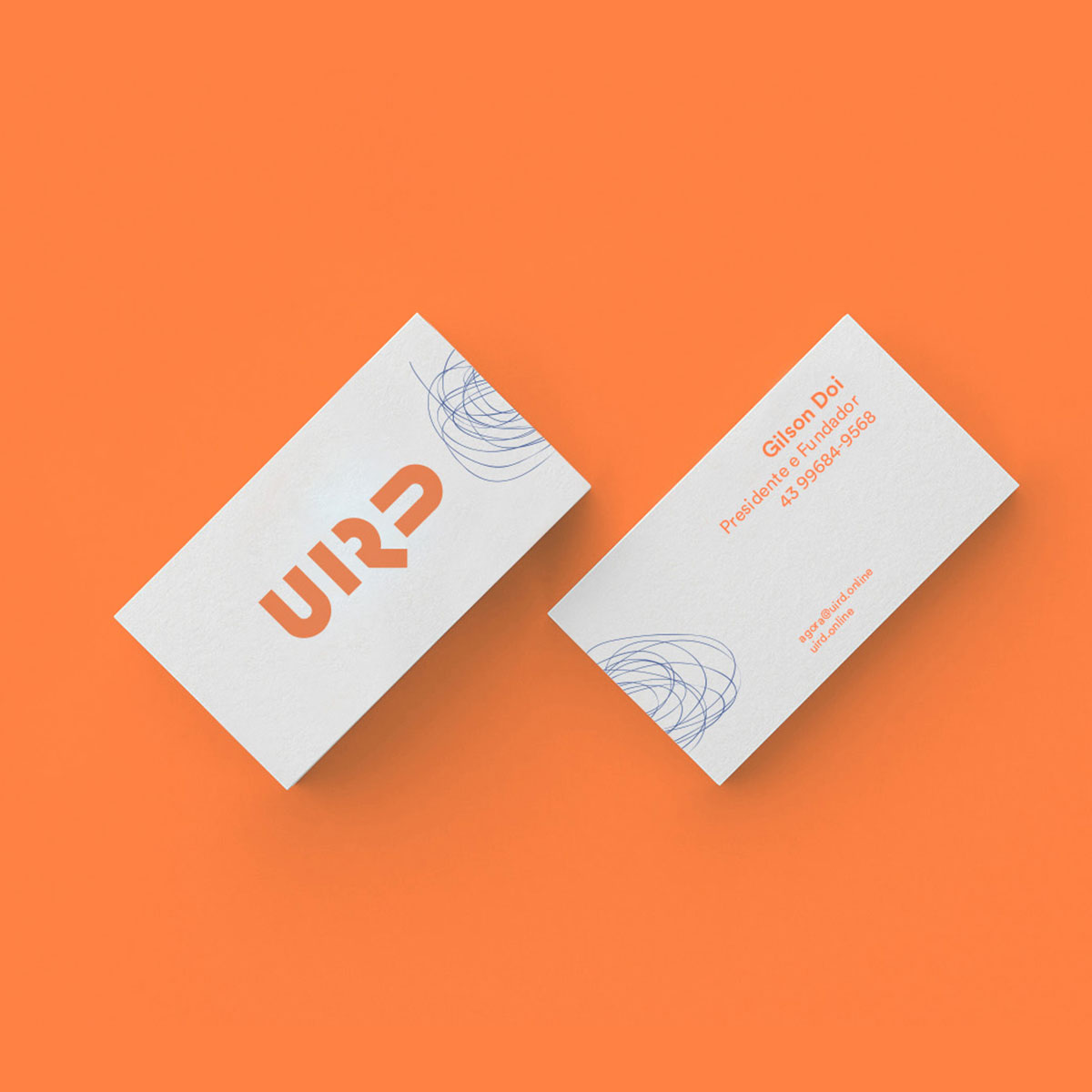 Danielle Gracioso Graphic Designer Vancouver BC Canada – Business card of UIRD
