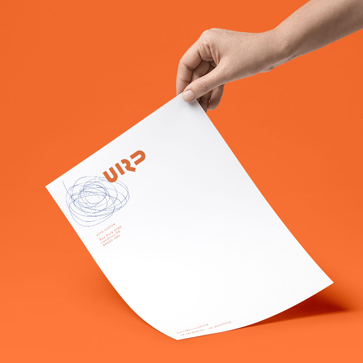 Danielle Gracioso Graphic Designer Vancouver BC Canada – UIRD letterhead